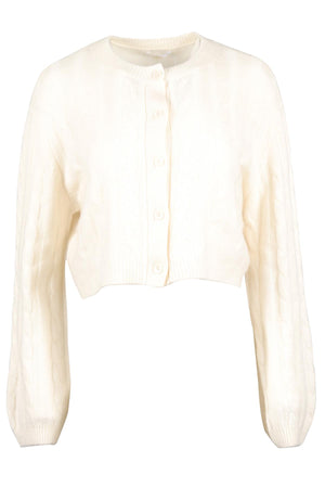 SABLYN IVORY CASHMERE CARDIGAN XSMALL