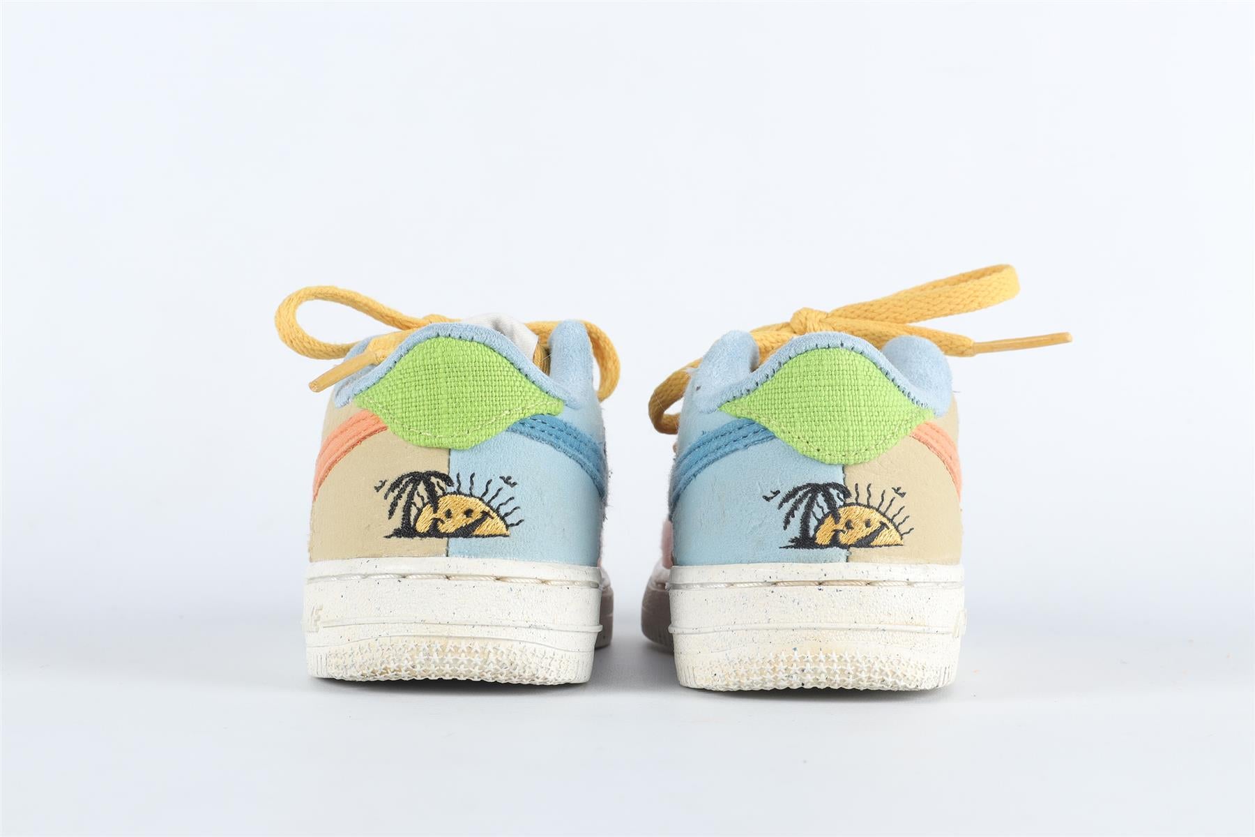 NIKE MULTICOLOURED KIDS AIR FORCE 1 SUN CLUB SNEAKERS EU 25 UK 7.5 US 8