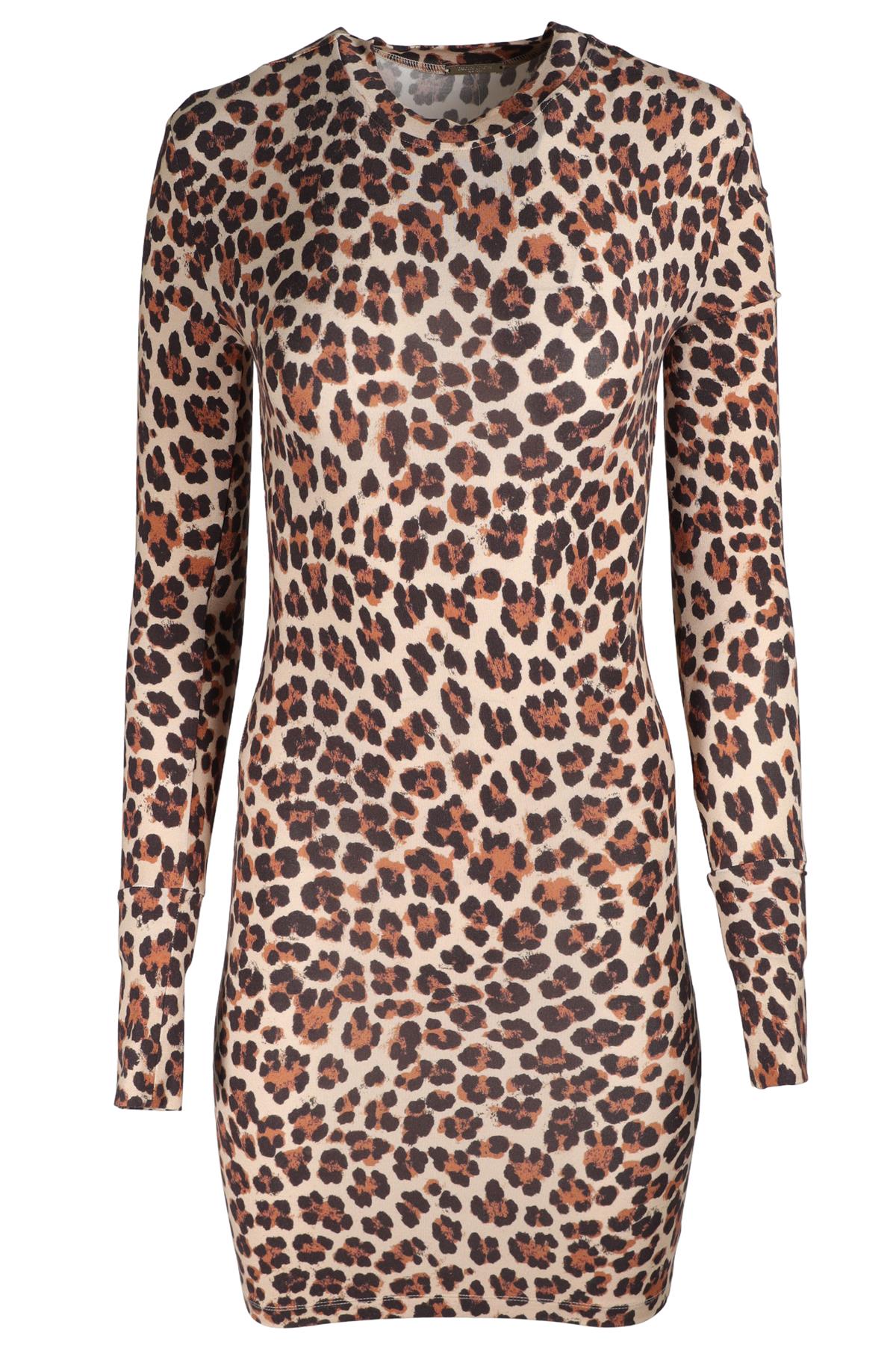 CAROLINE CONSTAS BEIGE JERSEY TOP XSMALL