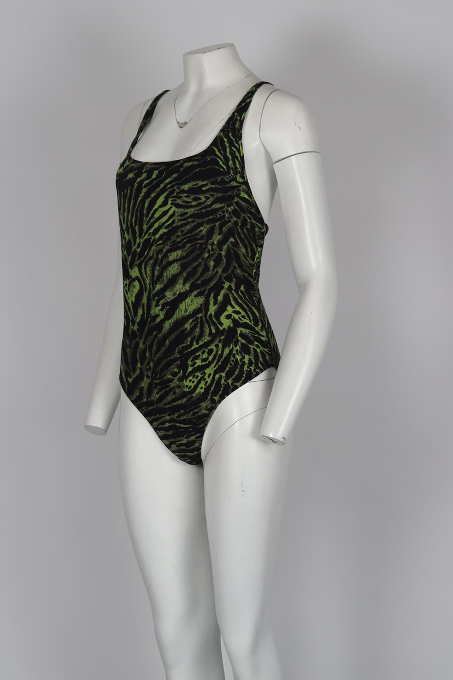 GANII PRINT SWIMSUIT IT 42 UK 10