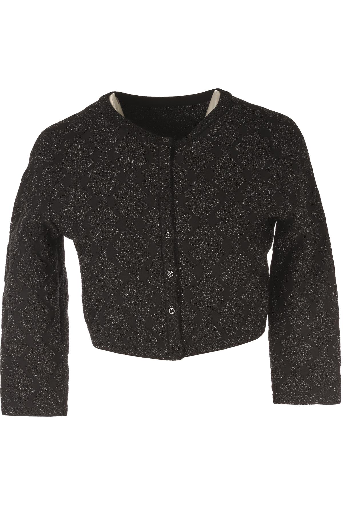 ALAÏA BLACK KNIT CARDIGAN FR 38 UK 10