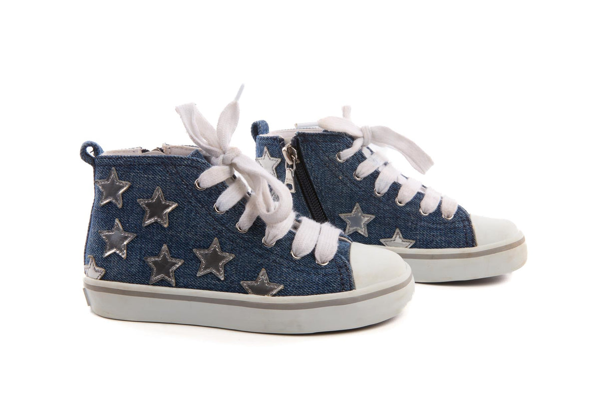 PRADA BLUE KIDS GIRLS SNEAKERS EU 28 UK 10 US 11