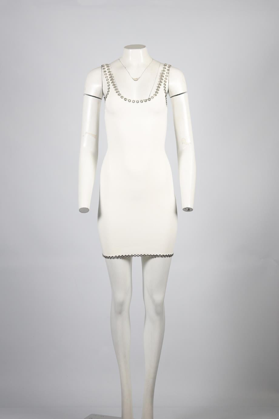 ALEXANDER WANG KNIT MINI DRESS XSMALL