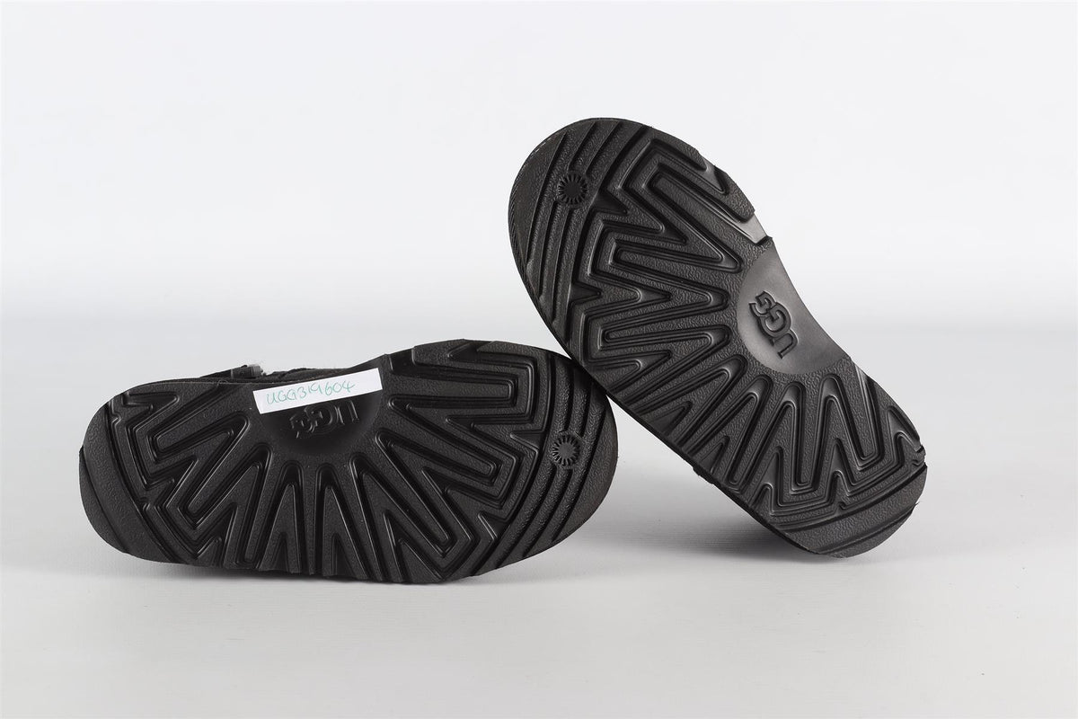 UGG BLACK KIDS GIRLS BOOTS EU 28.5 UK 10, US 11
