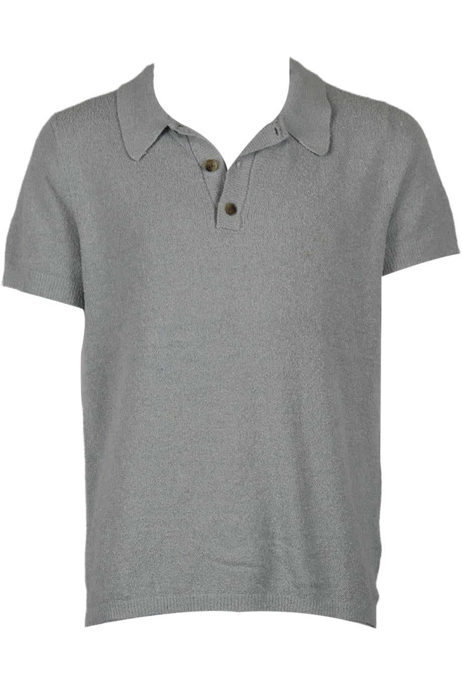 NANUSHKA MEN'S COTTON BLEND POLO SHIRT XSMALL