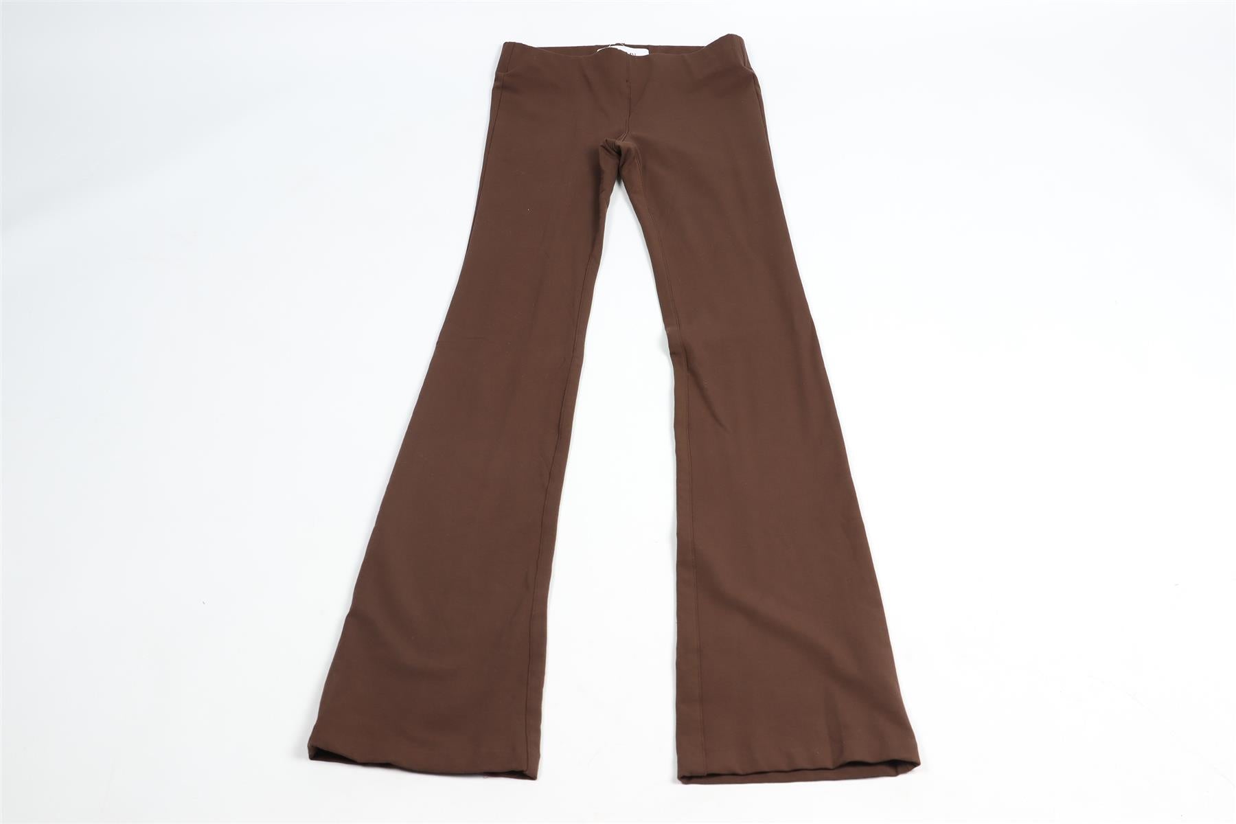 SPRWMN BROWN JERSEY LEGGINGS XSMALL