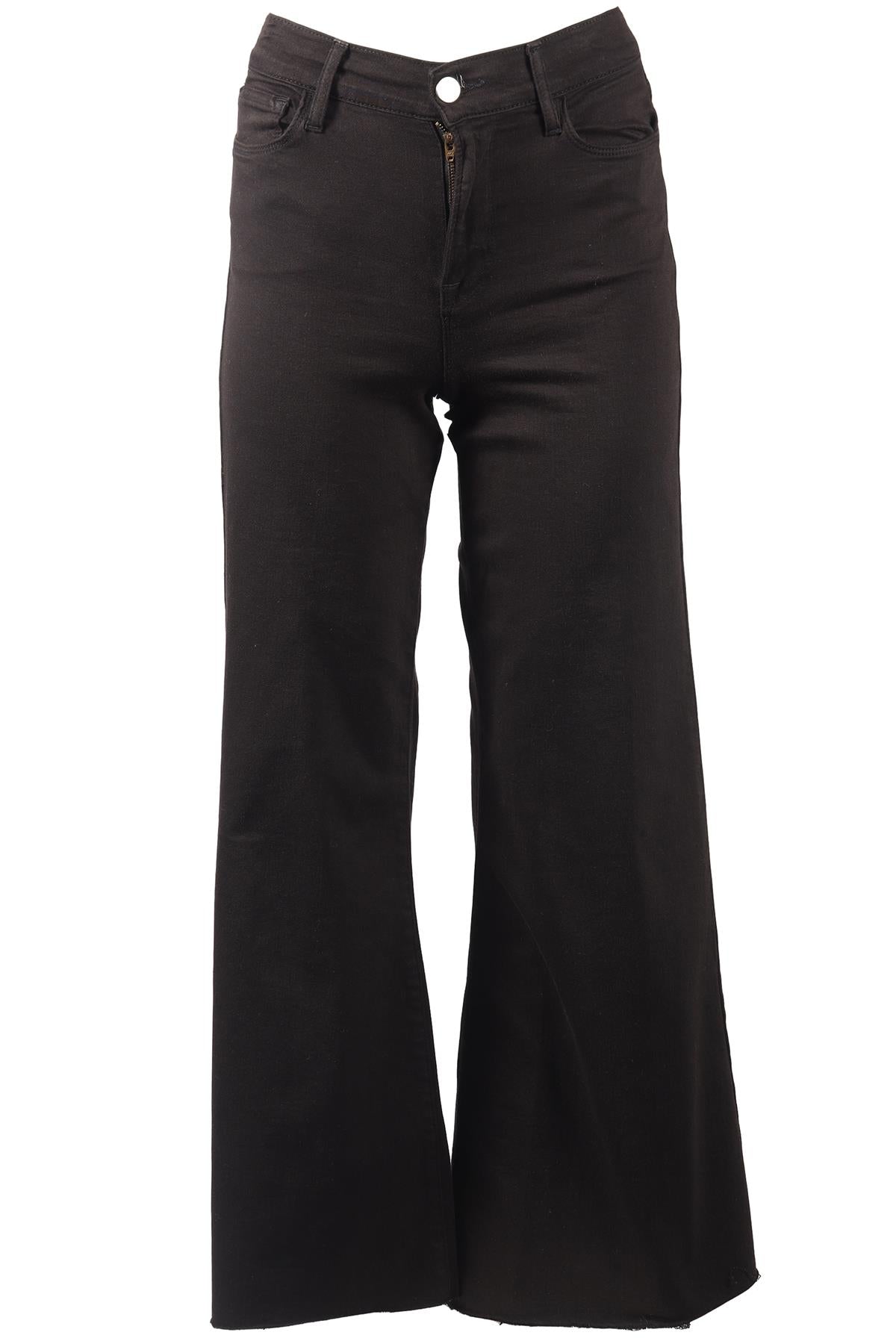FRAME HIGH RISE WIDE LEG JEANS W26 UK 8