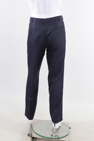 BRONI NAVY BLUE MEN'S CASHMERE TWO PIECE SUIT IT 50 UK/US 40