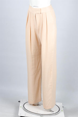 THE SEI NUDE CREPE STRAIGHT LEG PANTS US 0 UK 4