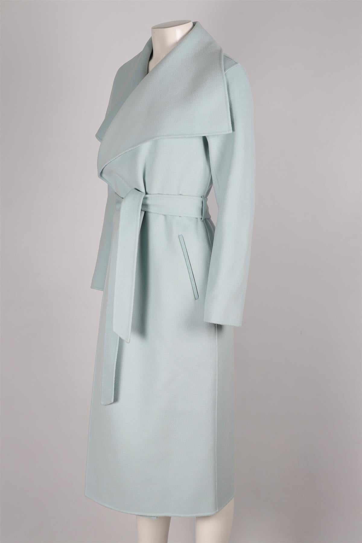 MACKAGE BLUE WOOL COAT SMALL