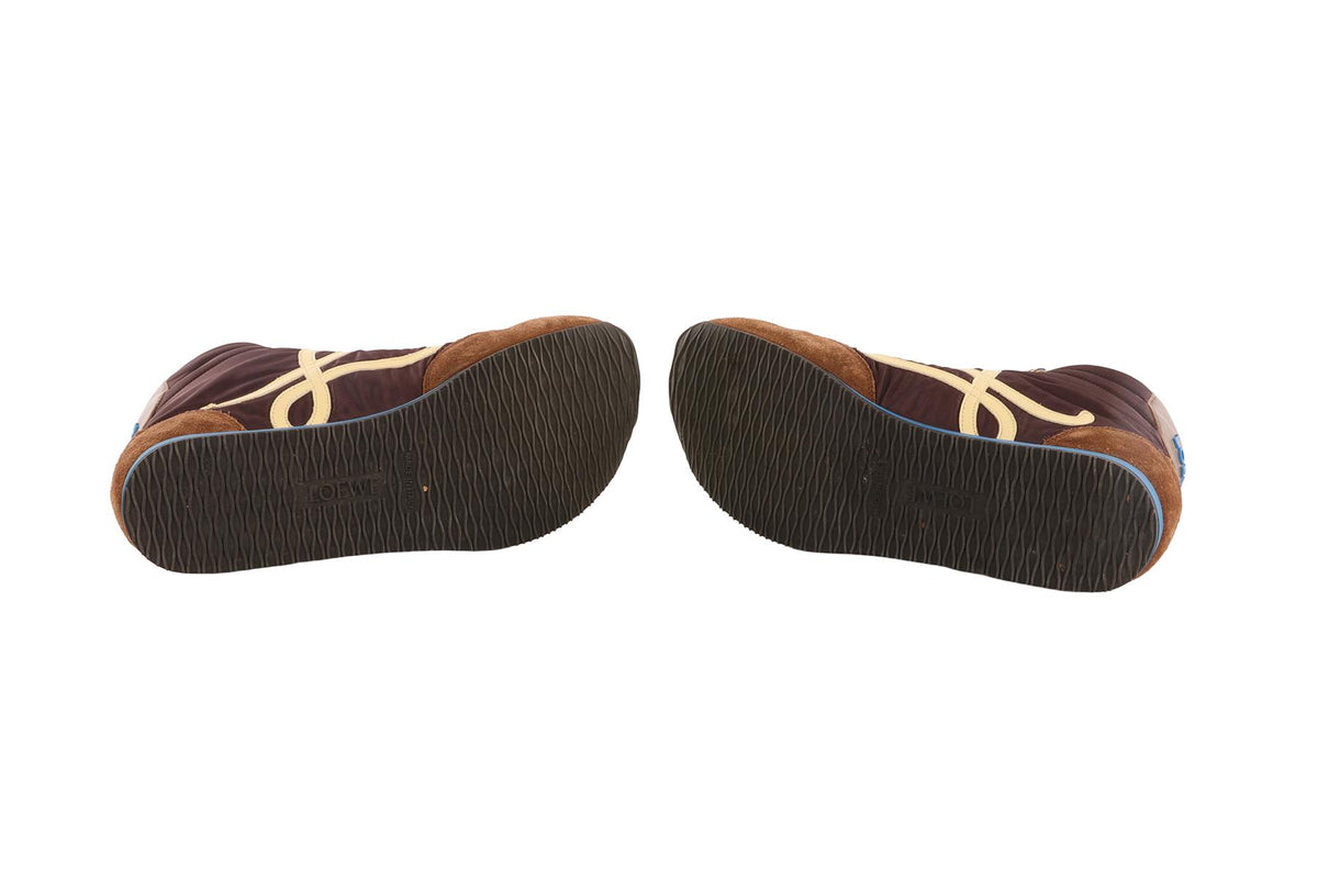 LOEWE BROWN BALLET RUNNER 2.0 SUEDE SNEAKERS EU 39 UK 6