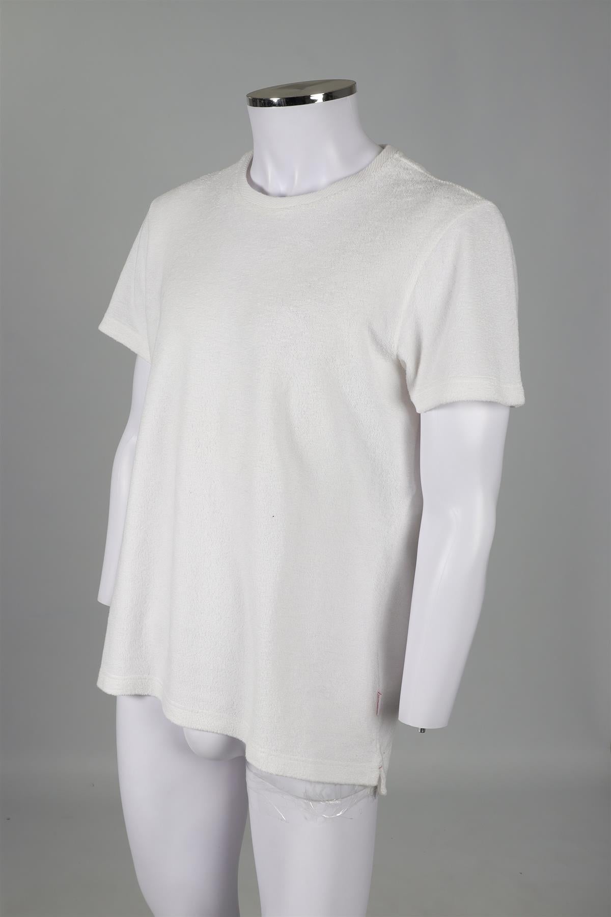 ORLEBAR BROWN WHITE MEN'S COTTON T-SHIRT LARGE