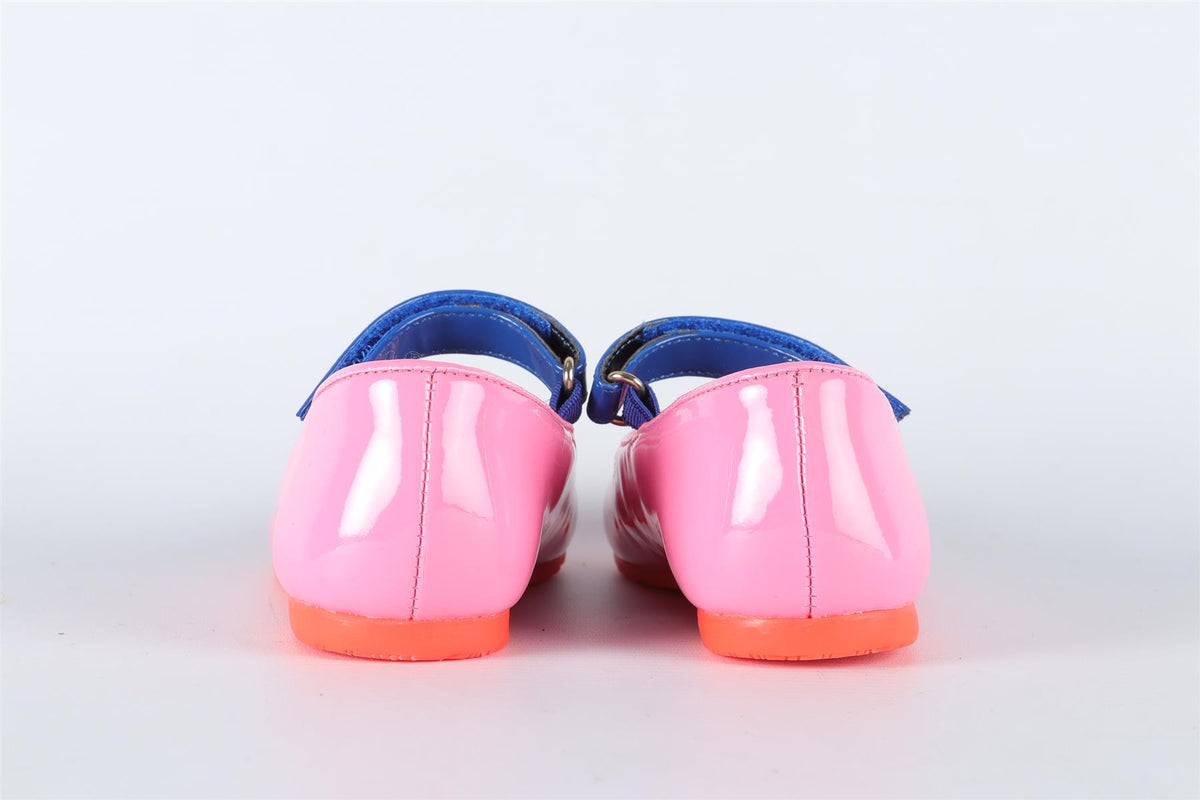 SOPHIA WEBSTER PINK KIDS GIRLS LEATHER SHOES EU 24 UK 7 US 8