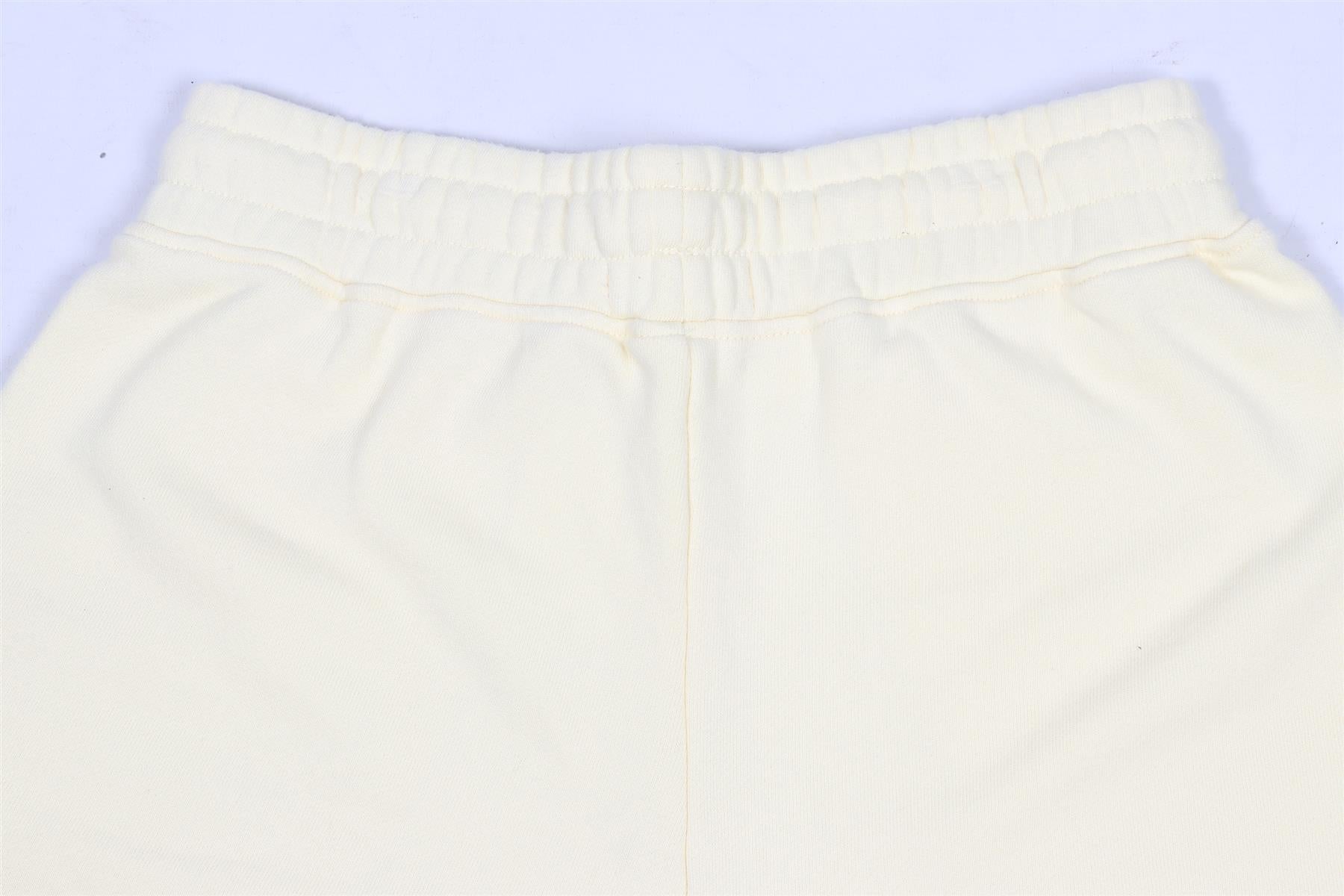 JONATHAN SIMKHAI YELLOW COTTON SHORTS SMALL