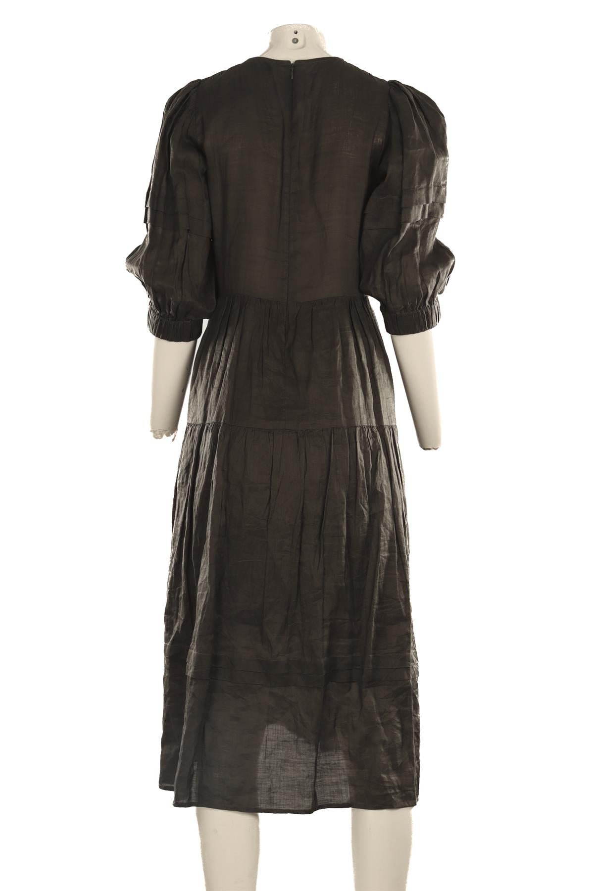 SEA NEW YORK GREEN RAMIE MAXI DRESS US 0 UK 4