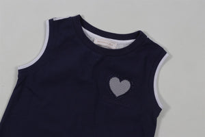 MONNALISA NAVY KIDS GIRLS TOP 6 YEARS