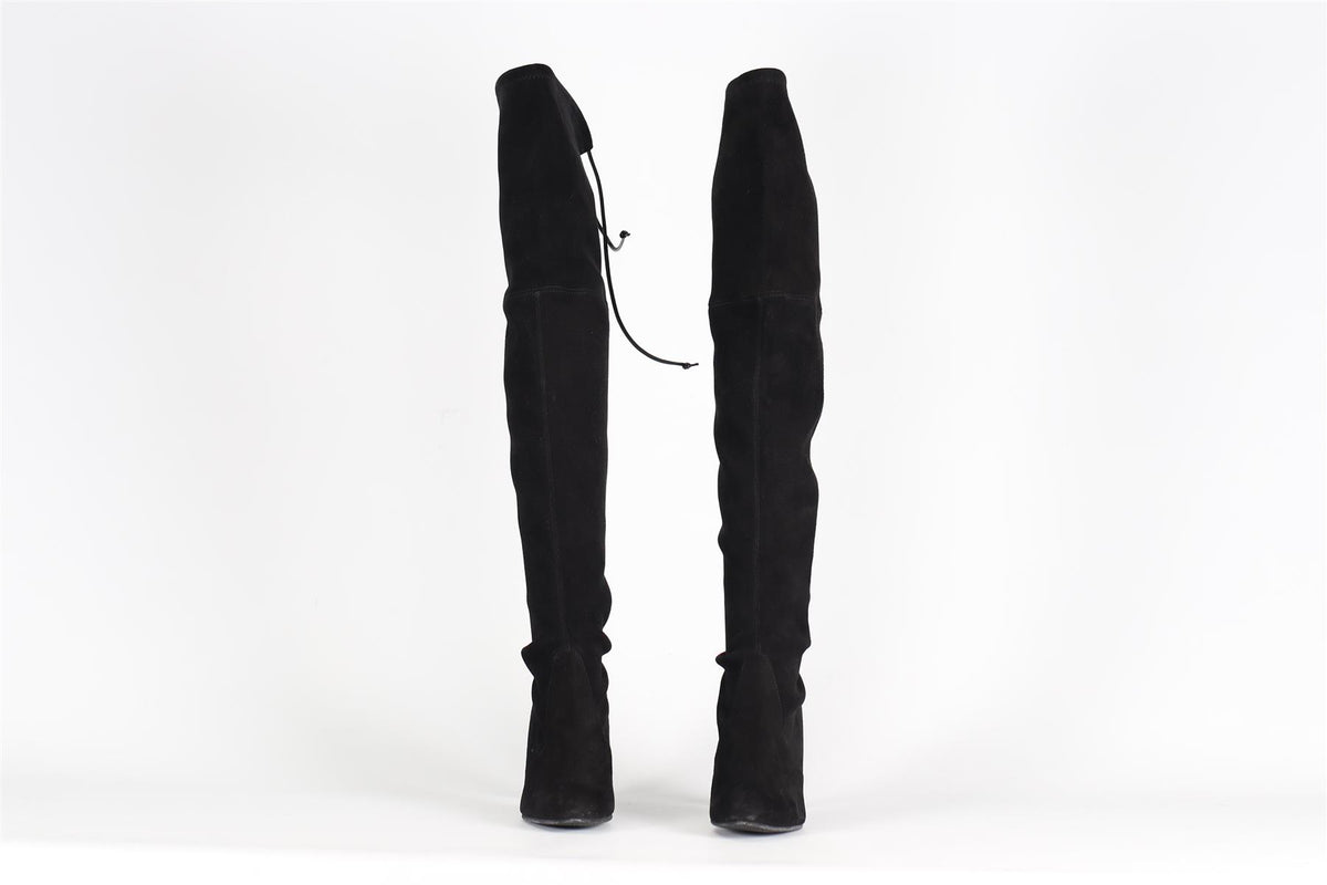 STUART WEITZMAN SUEDE OVER THE KNEE BOOTS