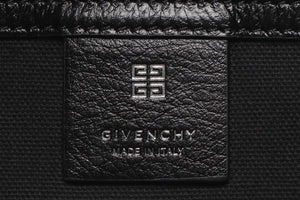 GIVENCHY BLACK VOYOU MEDIUM LEATHER SHOULDER BAG