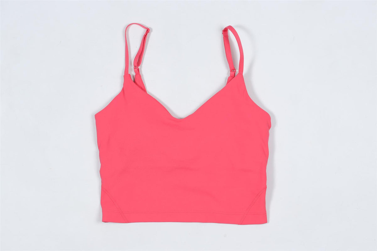 LULULEMON PINK SPORTS BRA US 4 UK 8