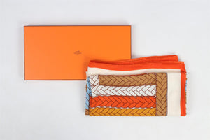 HERMÈS MULTI TRESSES H CASHMERE SCARF ONE SIZE