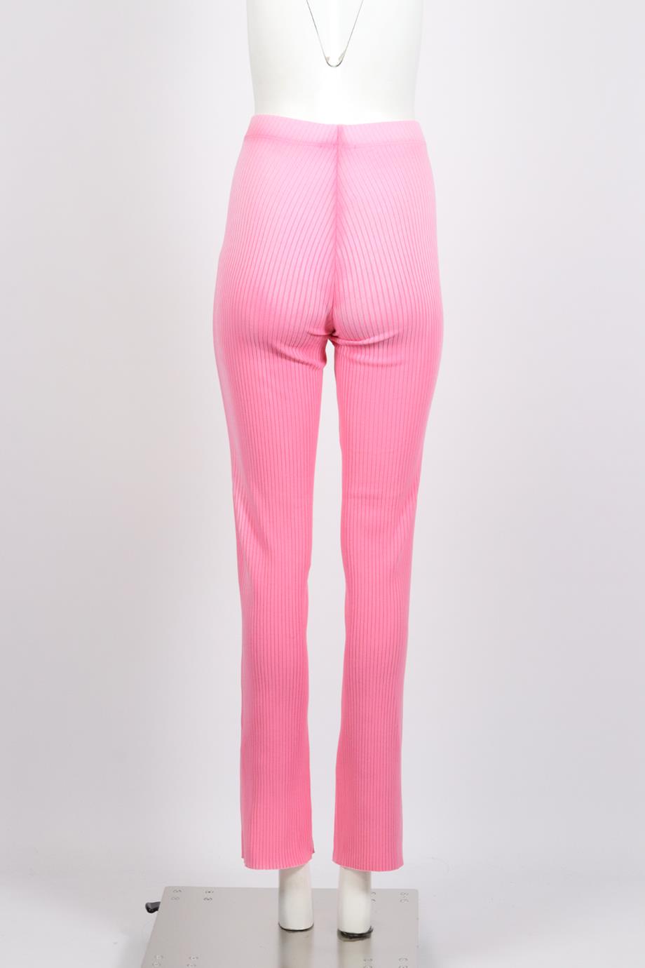 COTTON CITIZEN RIBBED COTTON BLEND FLARED PANTS XSMALL