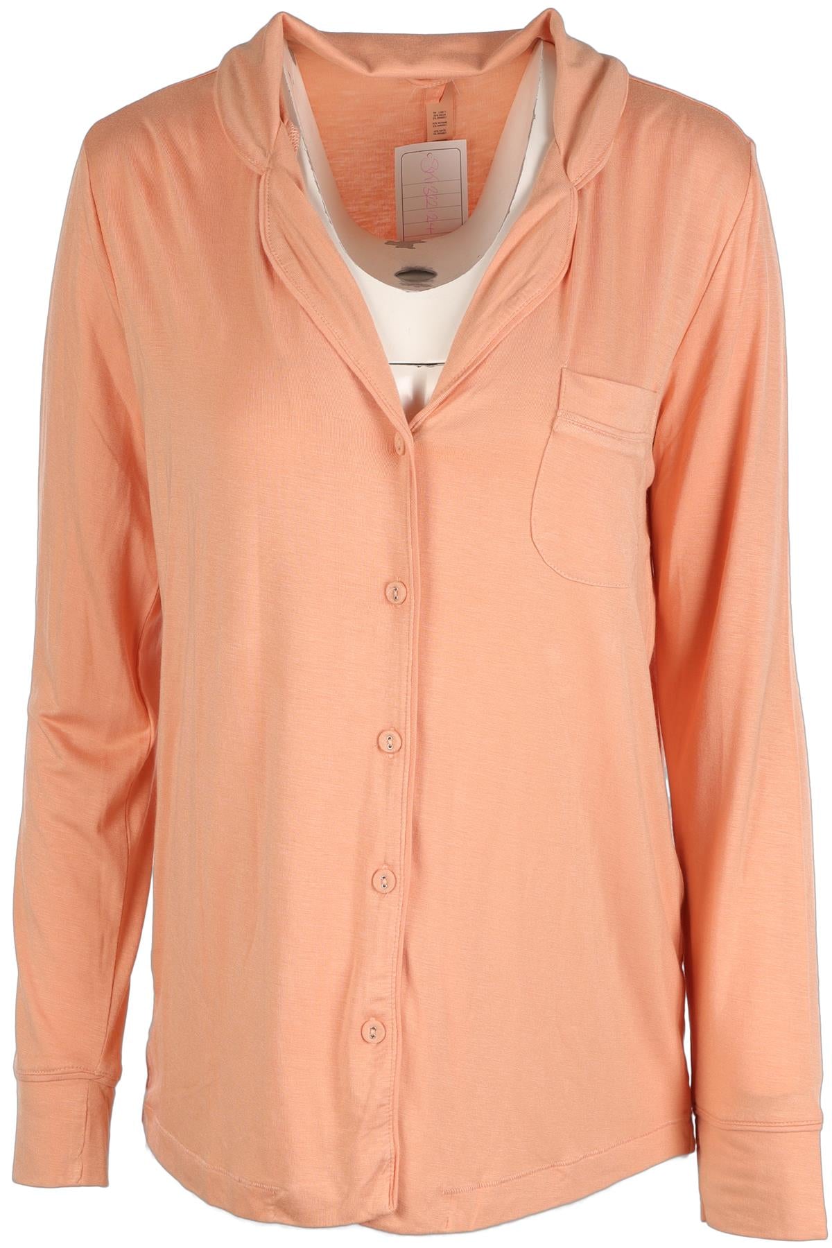 SKIMS ORANGE PYJAMA TOP SMALL