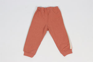 CHLOÉ  TERRACOTA BABY GIRLS JERSEY PANTS 18 MONTHS