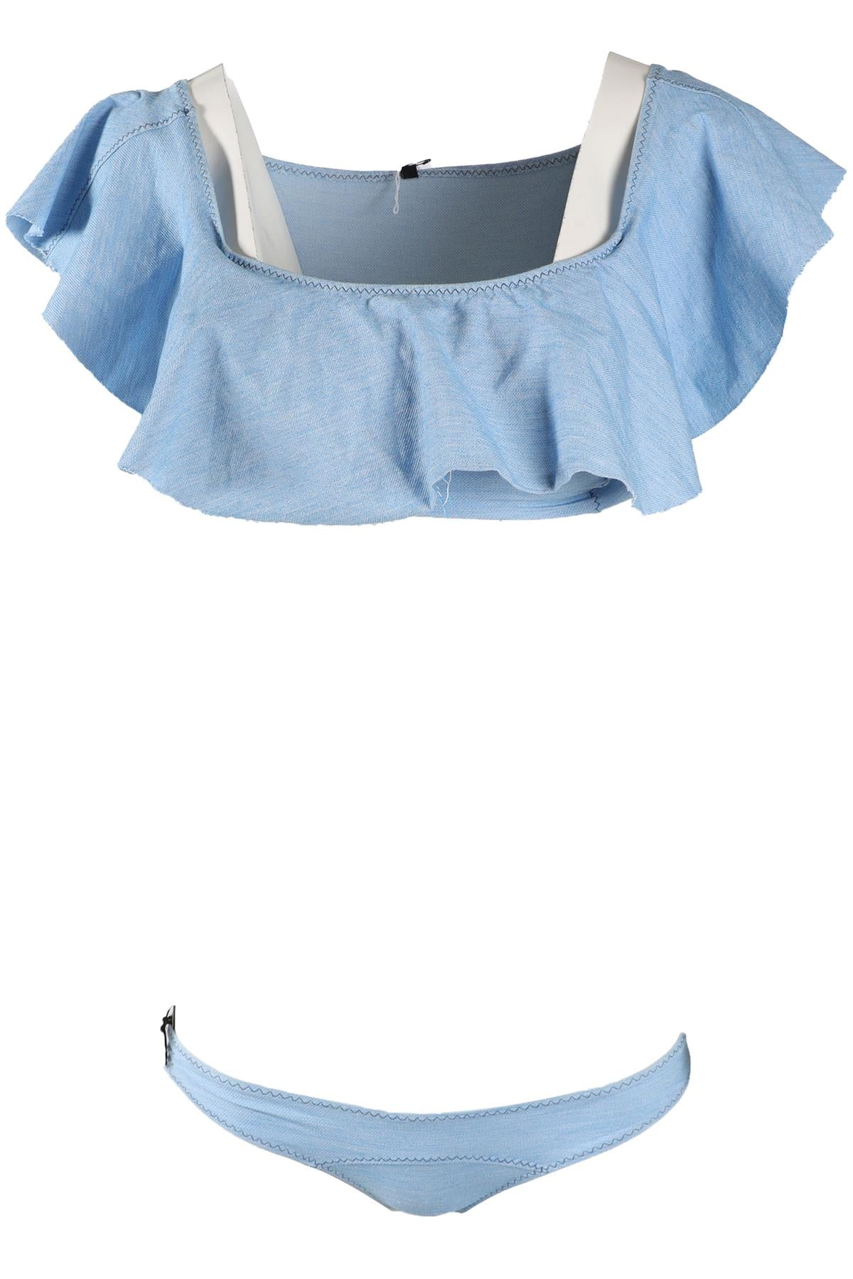 LISA MARIE FERNANDEZ BLUE BIKINI US 2 UK 6