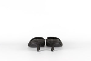 REFORMATION BLACK SUEDE MULES EU 37.5 UK 4.5 US 7.5