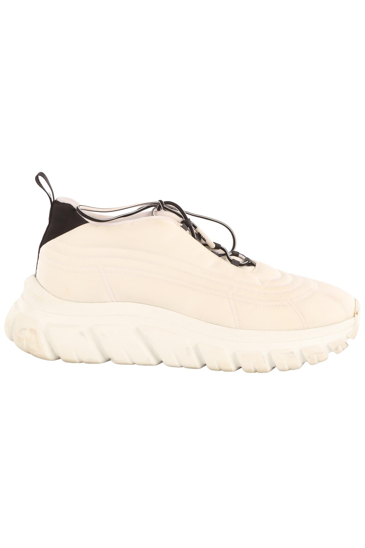 PRADA WHITE RUSH RE-NYLON SNEAKERS EU 38 UK 5