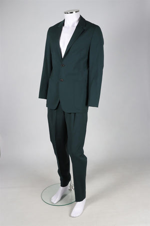 PAUL SMITH GREEN MEN'S WOOL TWO PIECE SUIT UK 36 W30