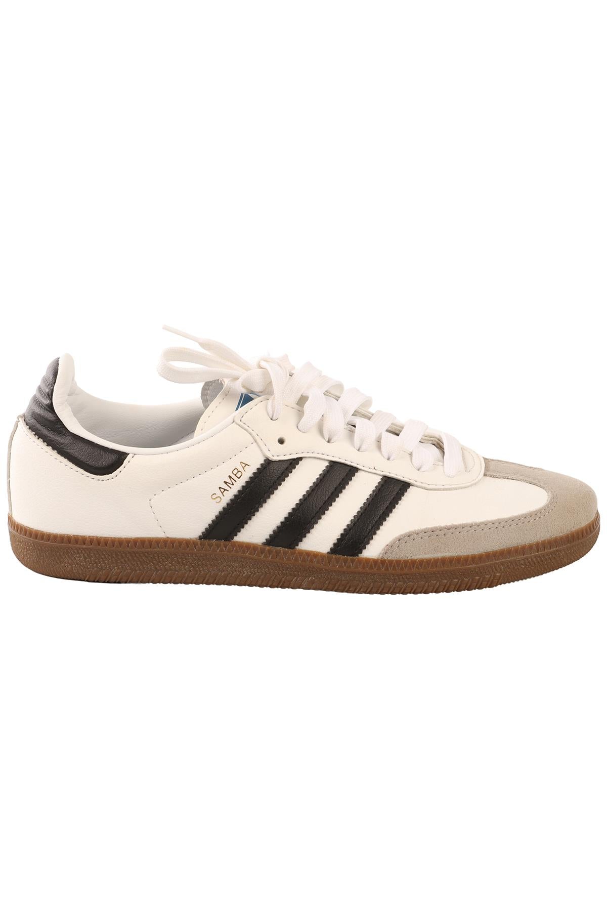 ADIDAS WHITE SAMBA VEGAN WHITE GUM SNEAKERS EU 39.5 UK 6 US 6.5