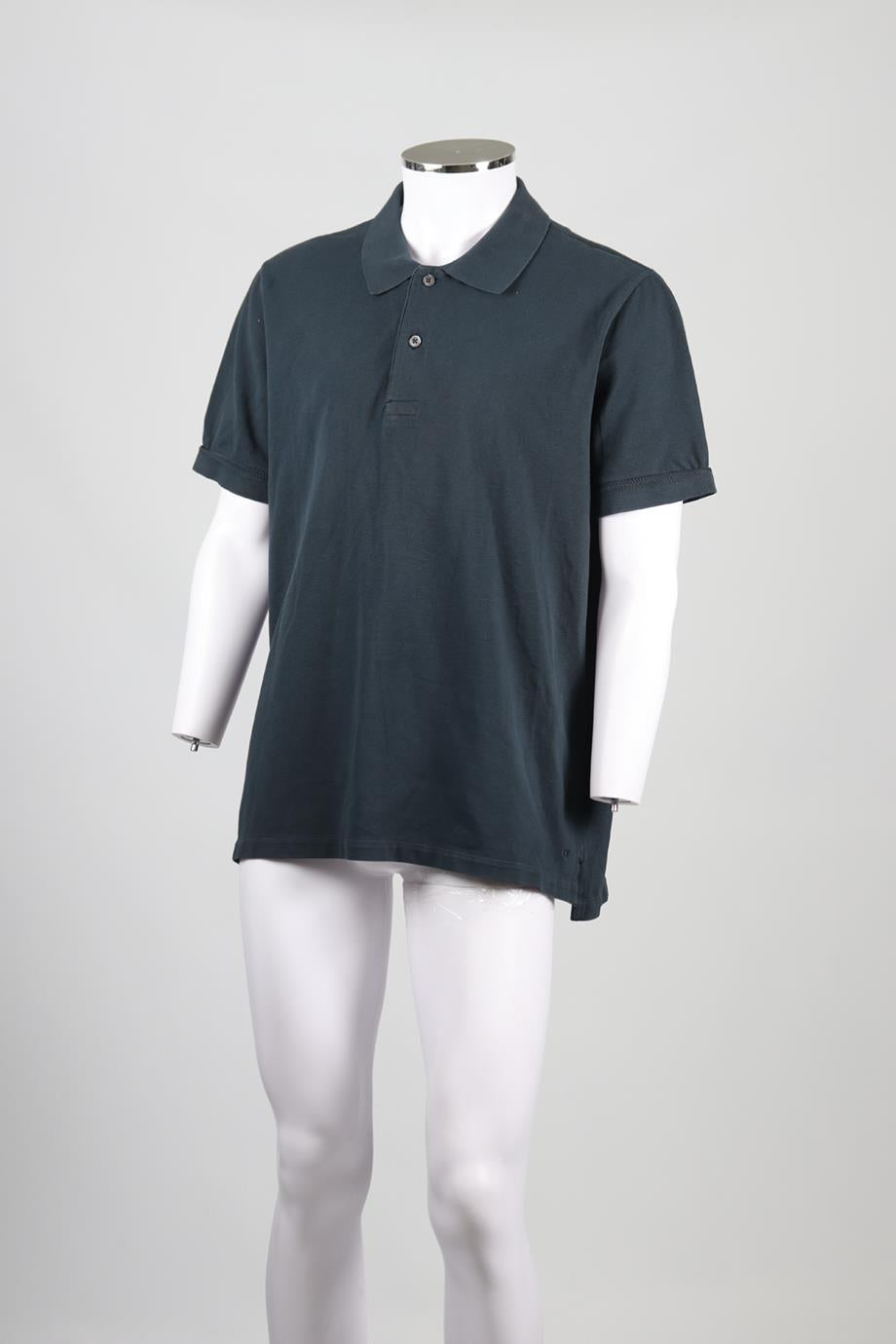 TOM FORD MEN'S COTTON POLO SHIRT LARGE