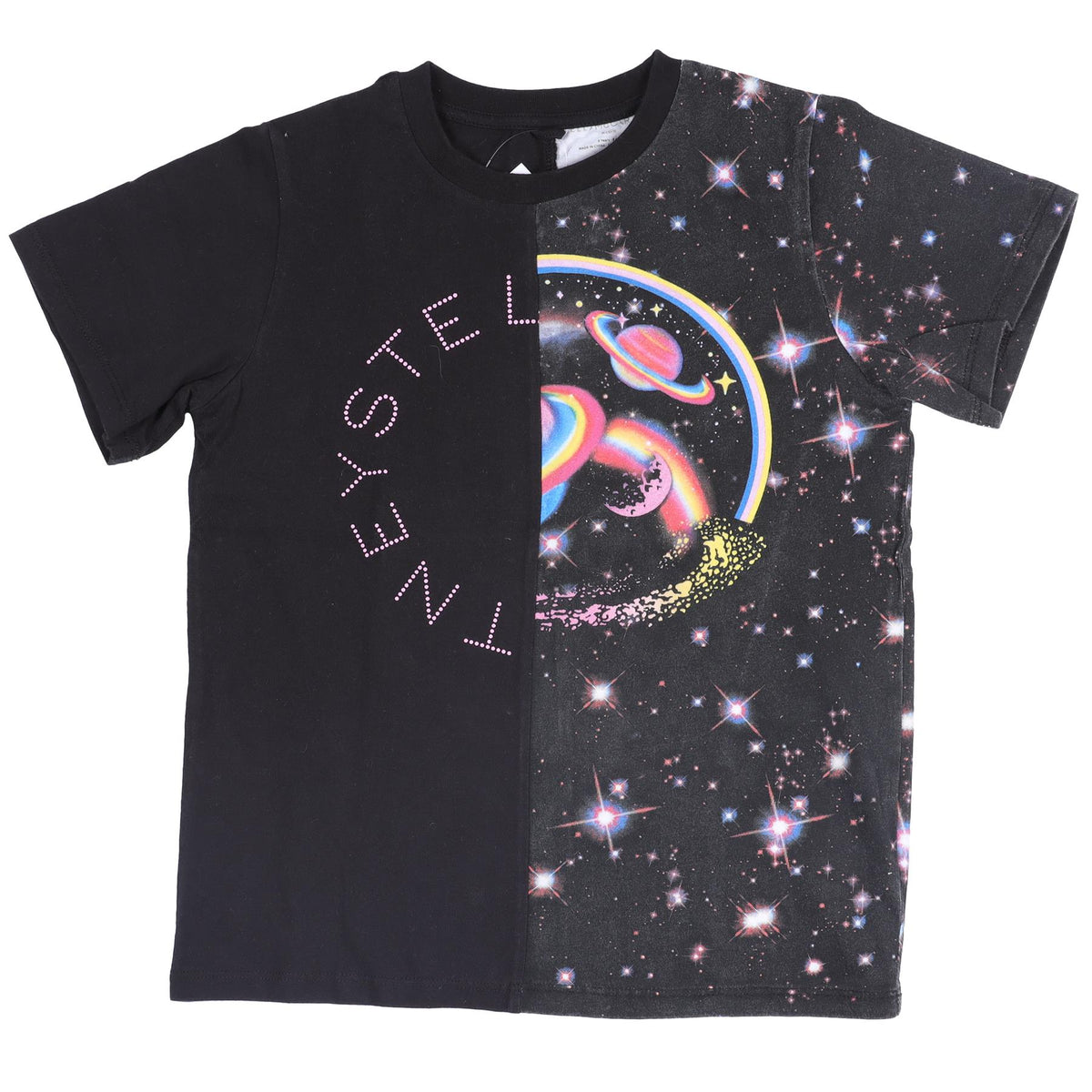 STELLA MCCARTNEY BLACK KIDS BOYS T-SHIRT 8 YEARS