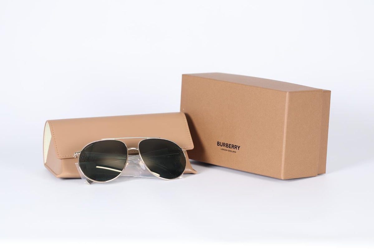 BURBERRY METAL SUNGLASSES