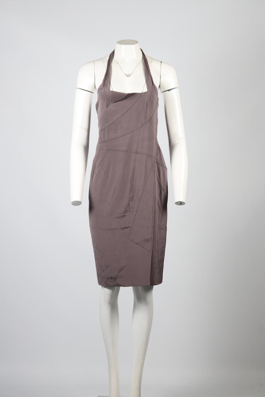 ZAC POSEN SILK BLEND MINI DRESS US 6 UK 10