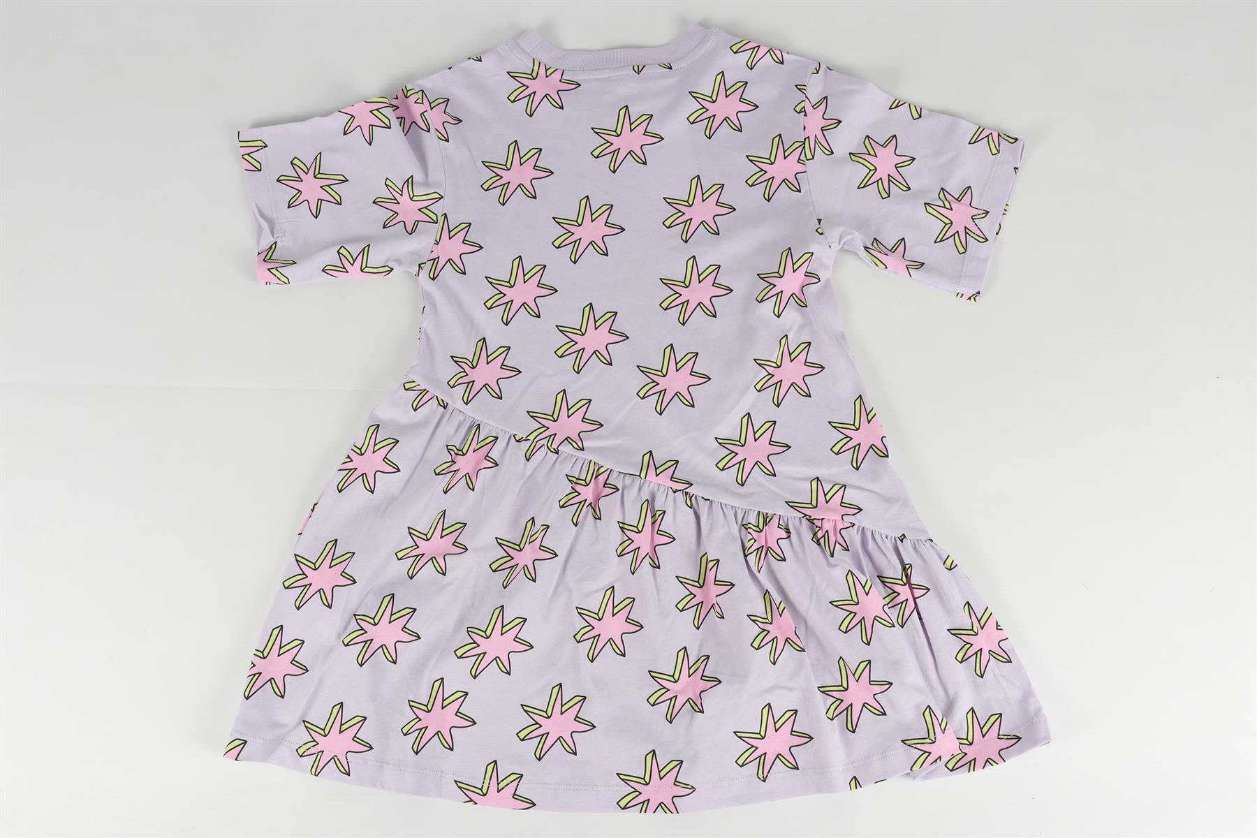 STELLA MCCARTNEY PURPLE KIDS GIRLS COTTON DRESS 5 YEARS