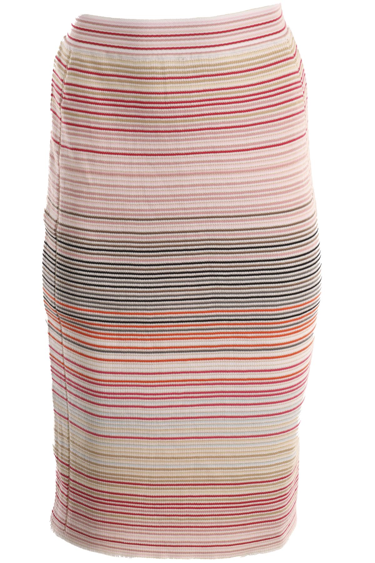 MISSONI MULTI COTTON MIDI SKIRT IT 42 UK 10