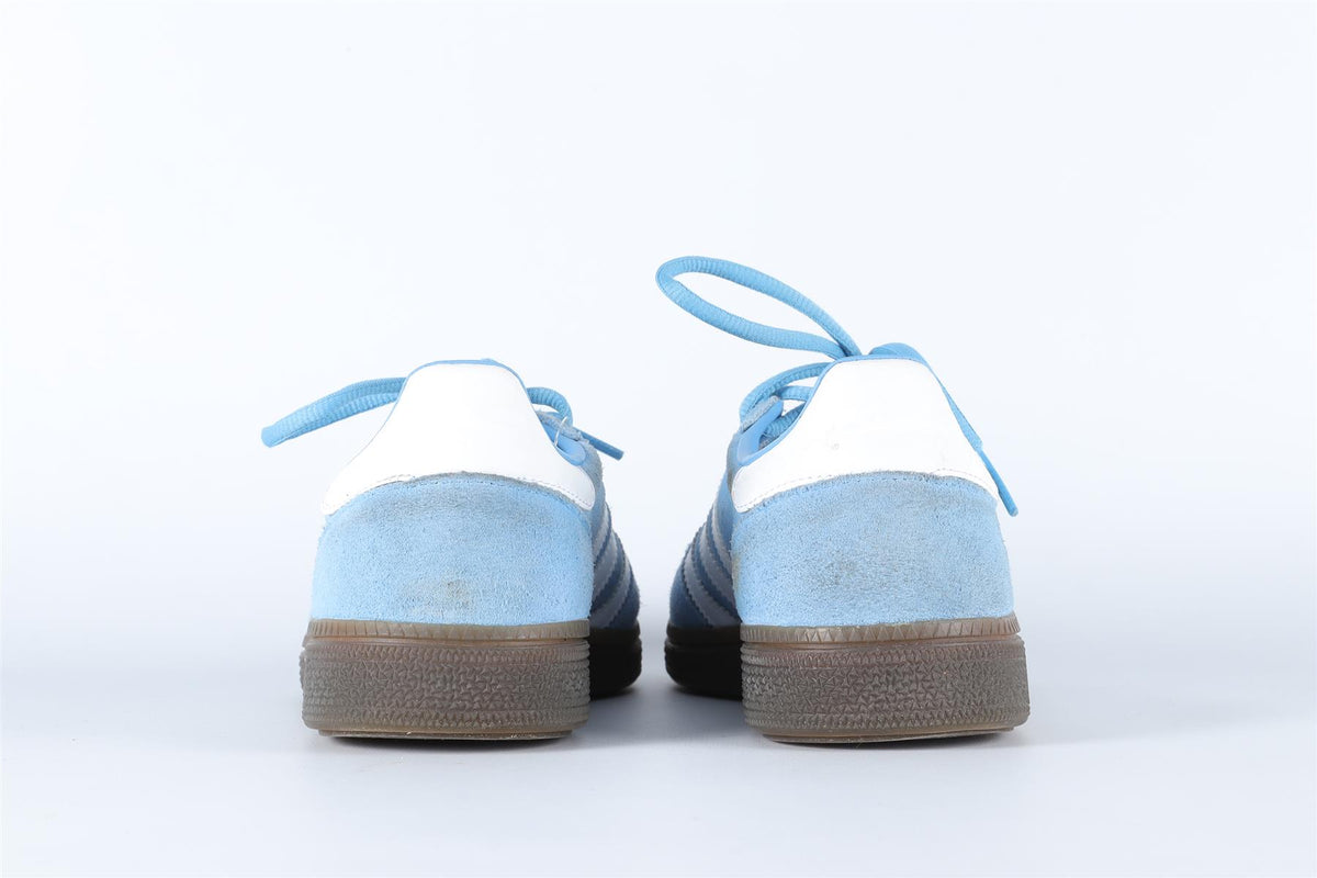 ADIDAS ORIGINALS BLUE HANDBALL SPEZIAL SUEDE SNEAKERS EU 39 UK 6 US 9