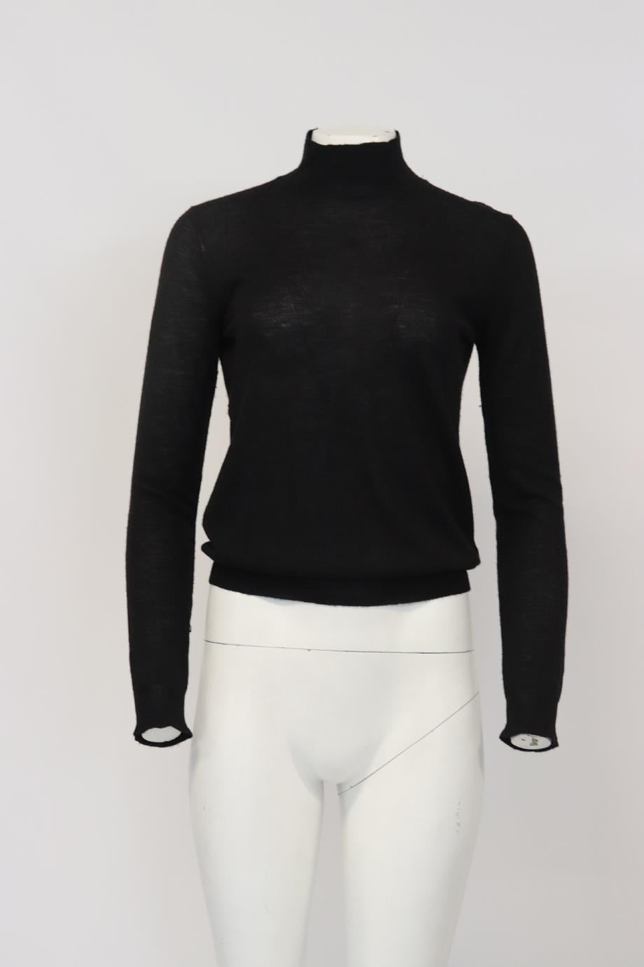 JOSEPH CASHMERE TURTLENECK SWEATER MEDIUM