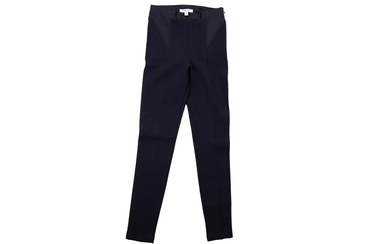 GIVENCHY NAVY WOOL LEGGINGS FR 34 UK 6