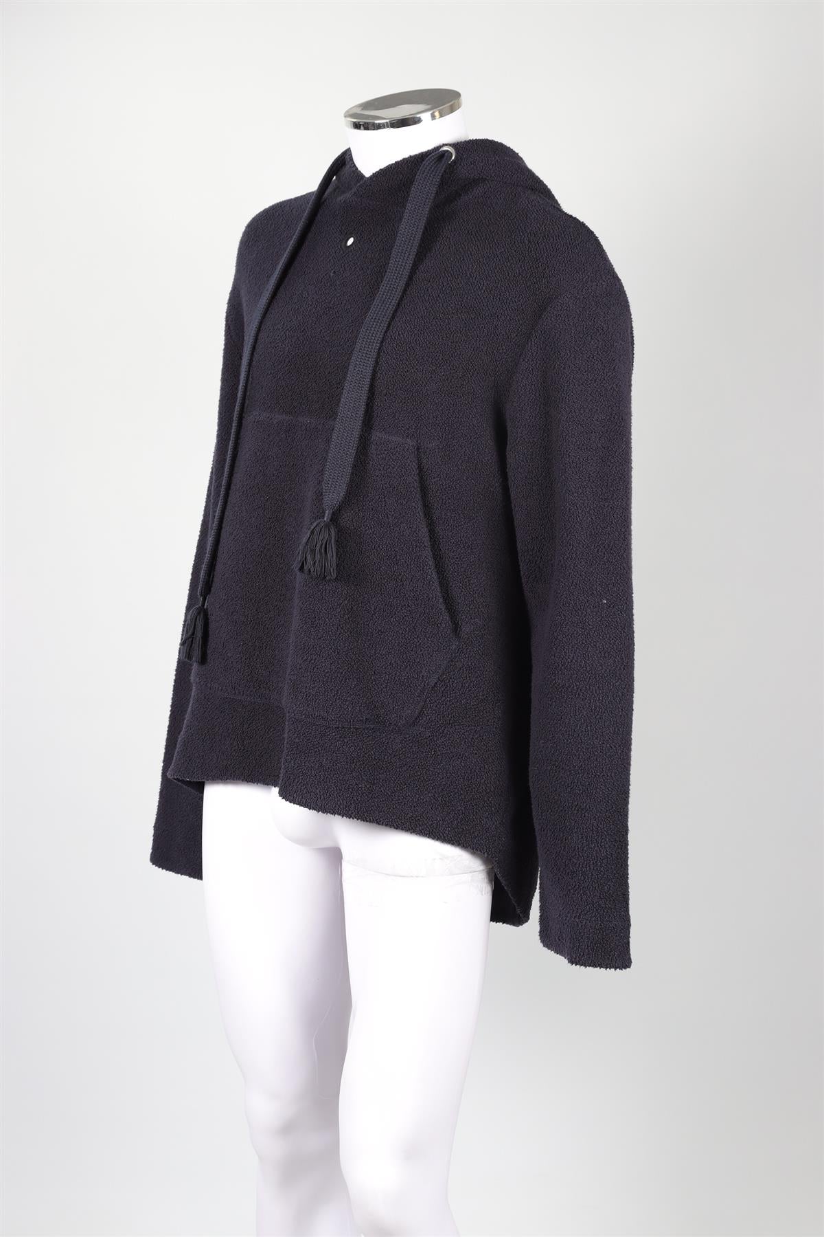 CRAIG GREEN NAVY MEN'S COTTON HOODIE SMALL