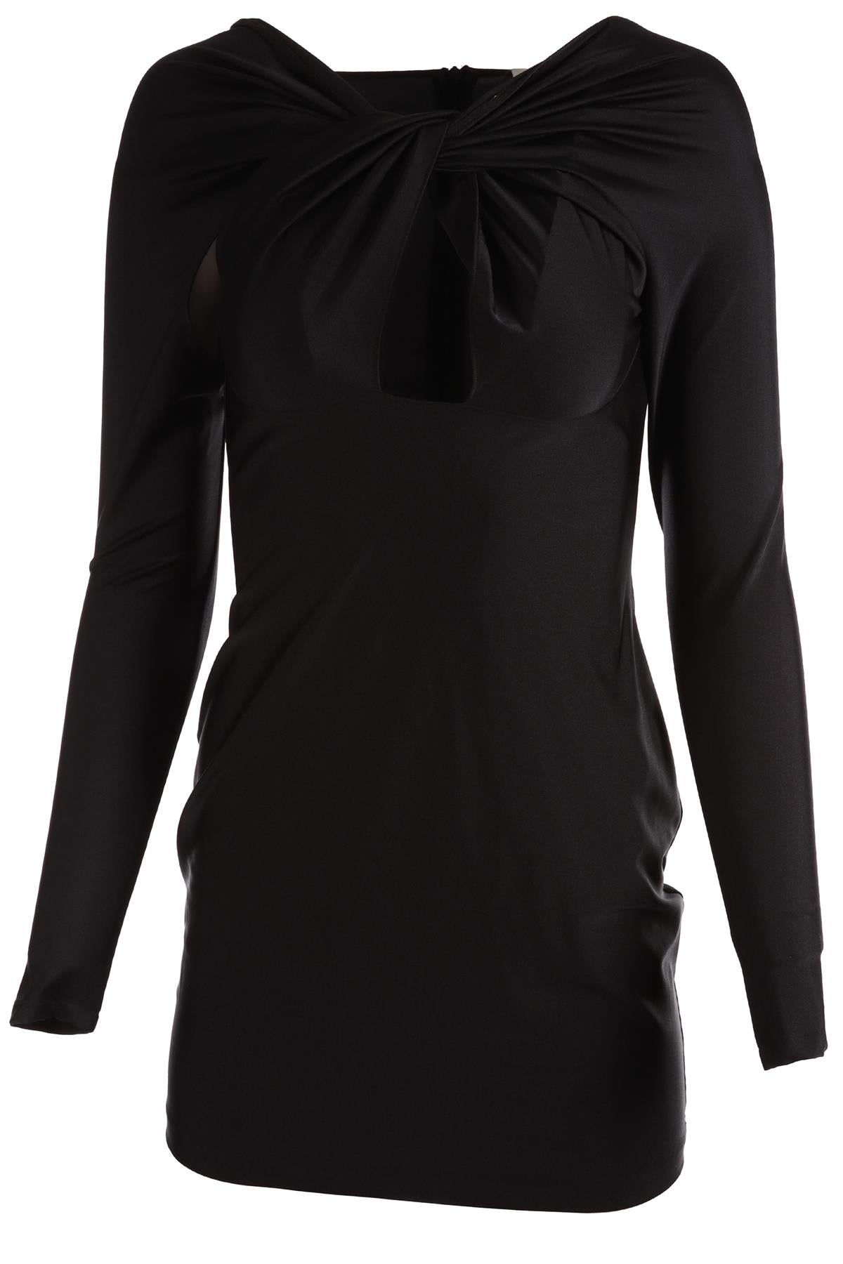 COPERNI BLACK JERSEY MINI DRESS MEDIUM