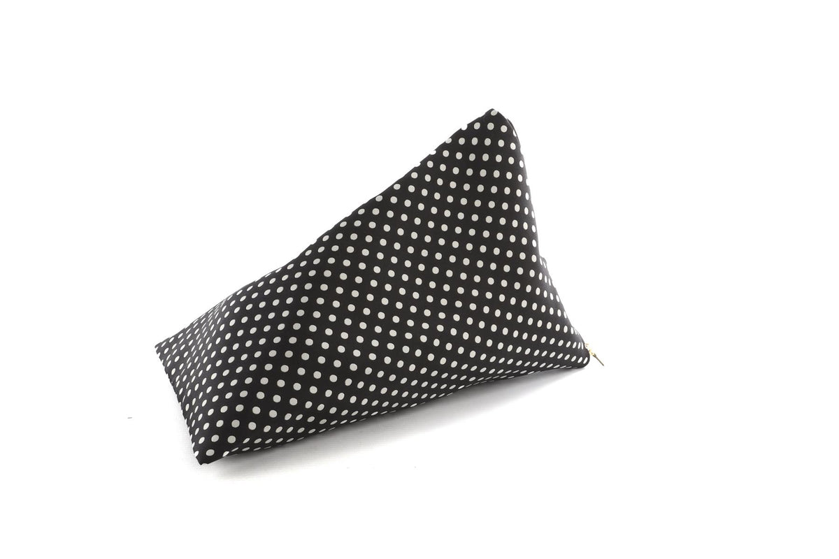 ONE/OF by Patricia Voto Black Satin Clutch