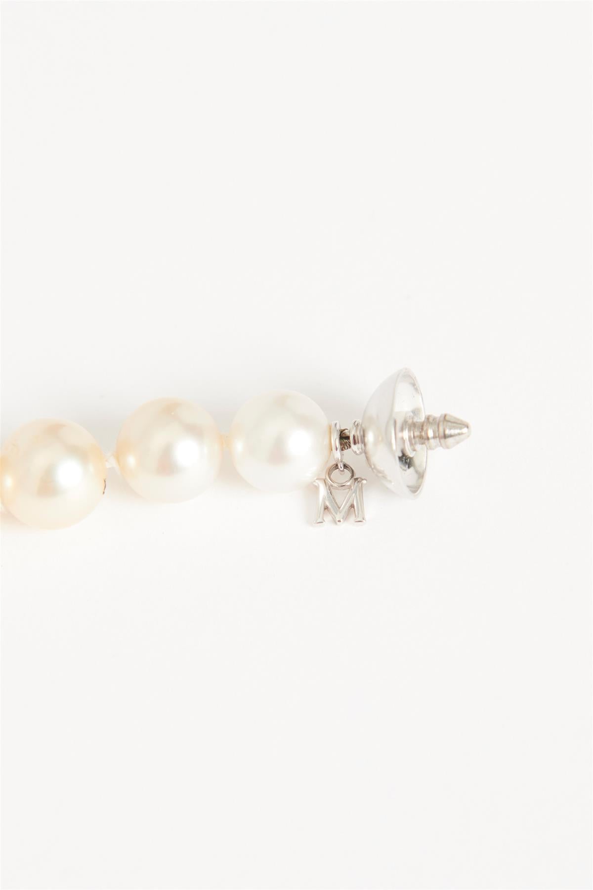 MIKIMOTO WHITE AND GOLDEN PEARL BRACELET