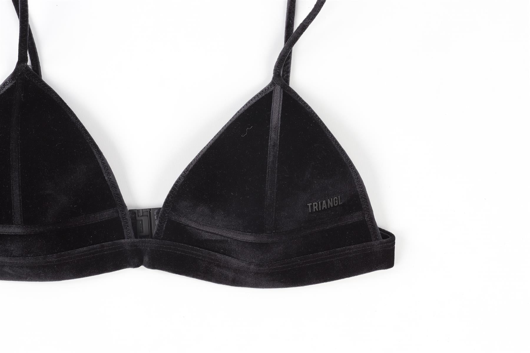 TRIANGLE BLACK BIKINI MEDIUM