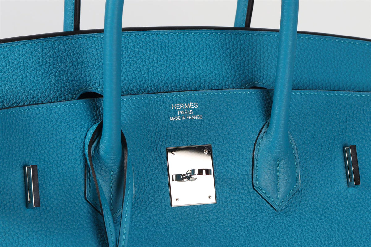 HERMÈS 2014 BIRKIN 35CM TOGO LEATHER BAG