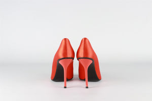 GUCCI RED SATIN PUMPS EU 37.5 UK 4.5 US 7.5