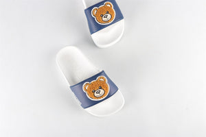 MOSCHINO BLUE KIDS GIRLS SLIDES EU 27-28 UK 9-10 US 10-11