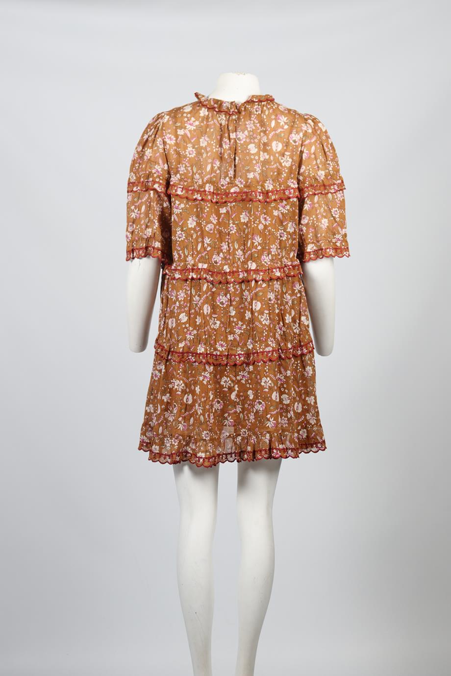 ISABEL MARANT ÉTOILE COTTON MINI DRESS FR 38 UK 10